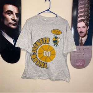 Vintage 90s Georgia Tech Yellow Jackets Mascot Tee